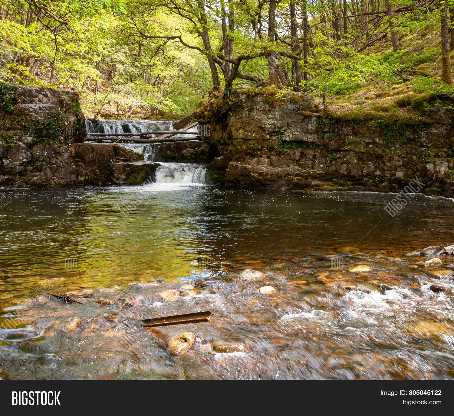 Trecastle Brecon Rivers River Brecon Beacons Image & Photo (Free Trial) | Bigstock