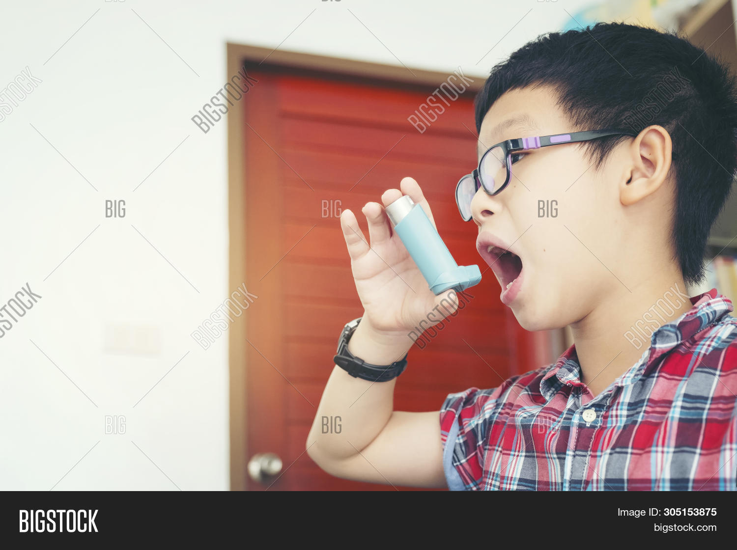 Child Spray, Boy Using Image & Photo (Free Trial) Bigstock