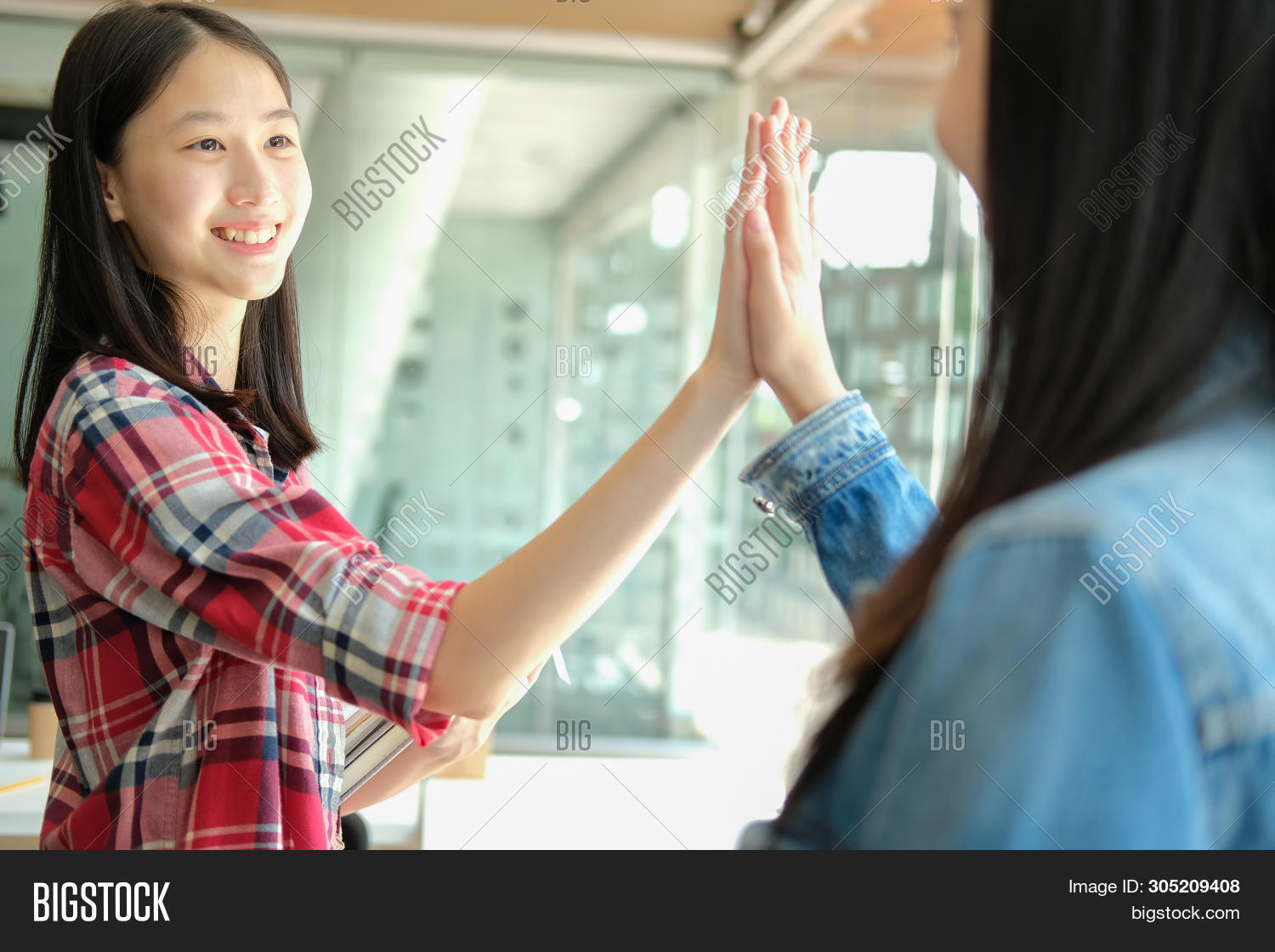 Girl Teenager Giving Image & Photo (Free Trial) Bigstock