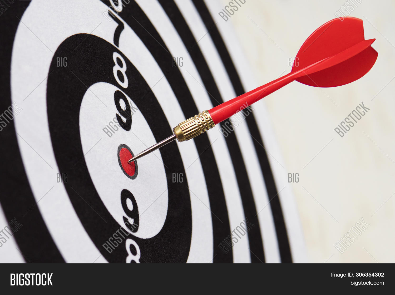 Dart Hit Target Close Image & Photo (Free Trial) Bigstock