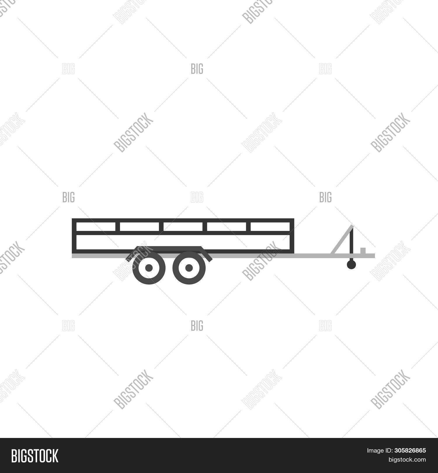 6 Car Hauler Clipart