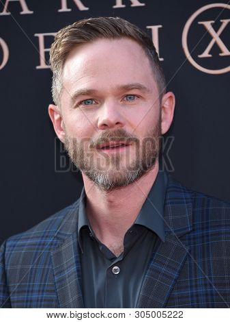 LOS ANGELES - JUN 04:  Shawn Ashmore arrives for the 'Dark Phoenix' Global Premiere on June 04, 2019 in Hollywood, CA                