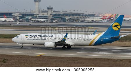 Airplane Take Off From Airport
