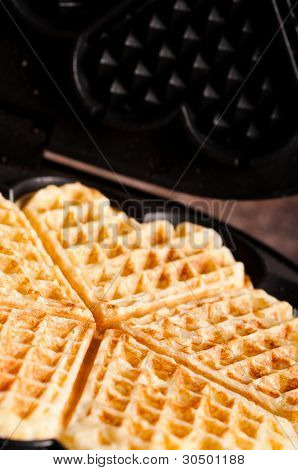 Vafle a vaflovač