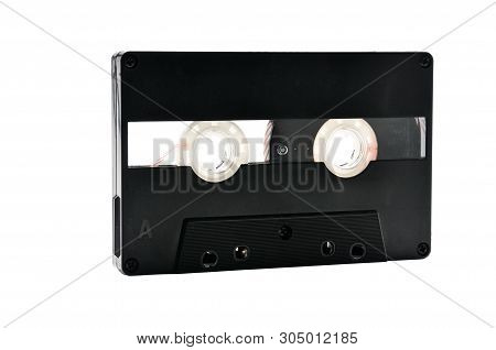 Compact Audio Cassette For Use On Audio Tape Recorders, Music Players And Tape Decks.retro.