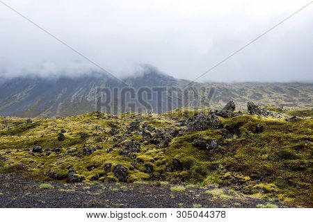 Eldhraun Lava Field In Iceland