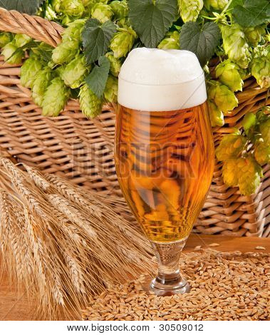 Vaso de cerveza