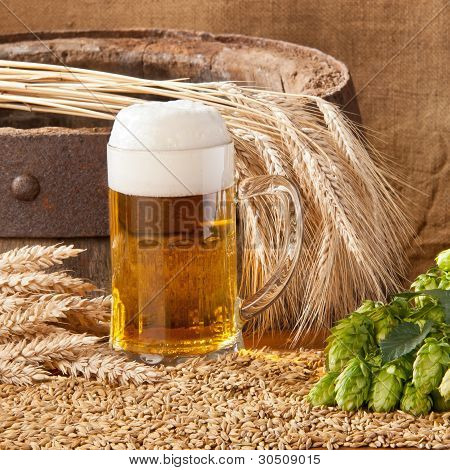 Vaso de cerveza
