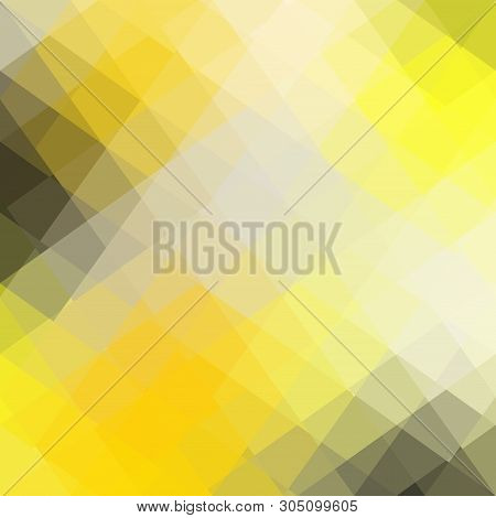 Geometric Abstract Pattern In Low Poly Style.