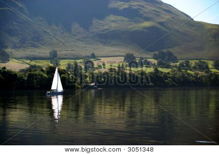 Plachetnice na Ullswater
