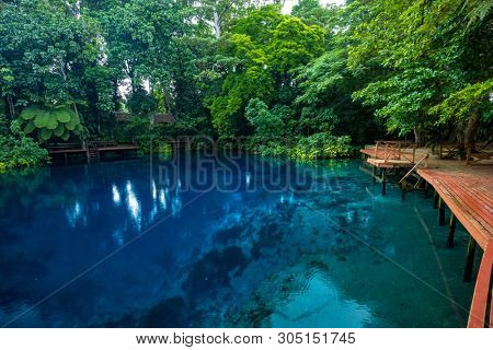 Nanda Blue Hole, Espiritu Santo, Vanuatu, near Luganville