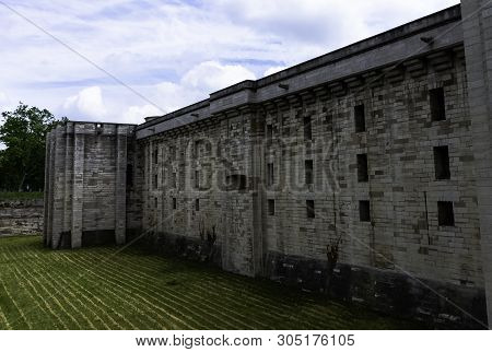Vincennes, Val-de-marne, France - May 26: Chateau De Vincennes - Massive 14th And 17th Century Frenc