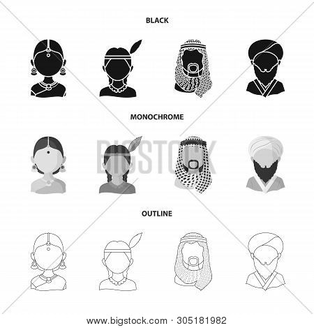Vector Design Of Imitator And Resident Logo. Collection Of Imitator And Culture Vector Icon For Stoc
