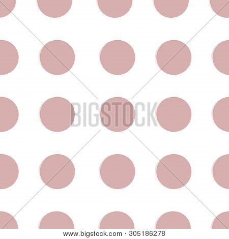 Dotted, Pop Art Background, Pop Art Pattern. Symbolic Background Of Art Of 1960s. Circle Art Round B