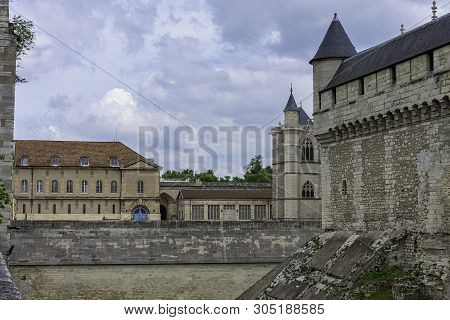 Vincennes, Val-de-marne, France - May 26: Chateau De Vincennes - Massive 14th And 17th Century Frenc