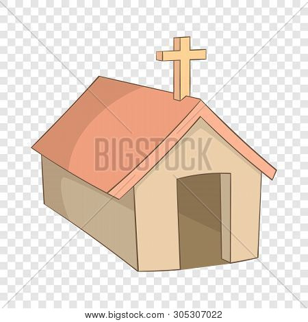 The Church In The Village Of Indians, North Argentina Icon. Cartoon Illustration Of The Church In Th