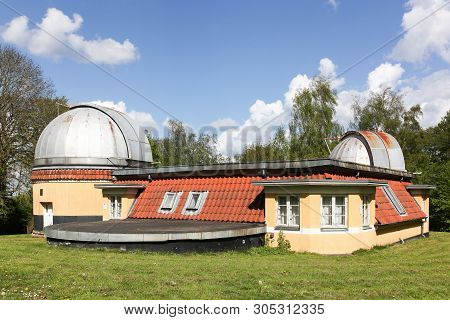 Astronomical Ole Romer Observatory Of Aarhus In Denmark