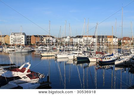Marina in Eastbourne.