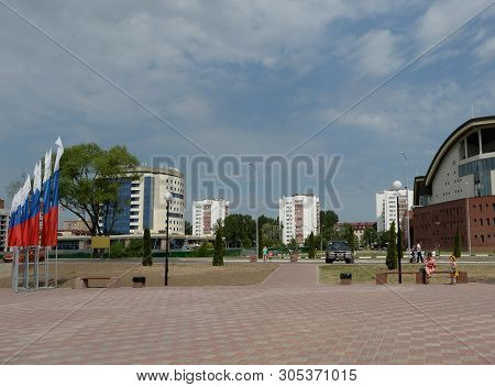Yaroslavl, Russia - June 23, 2018:in The Park Of The 1000th Anniversary Of Yaroslavl