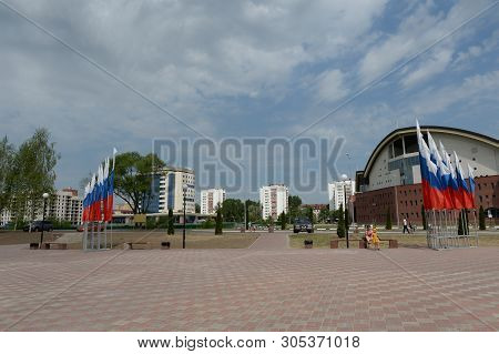 Yaroslavl, Russia - June 23, 2018:in The Park Of The 1000th Anniversary Of Yaroslavl