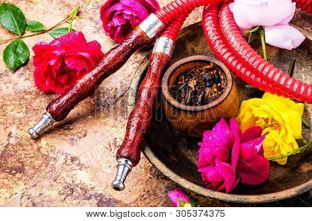 Shisha With Rose Tobacco