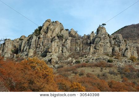 Demirji bjerg, Ghost Valley-berømte ukrainske Natural Reserve