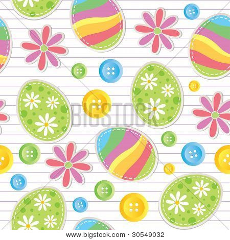 easter seamless pattern