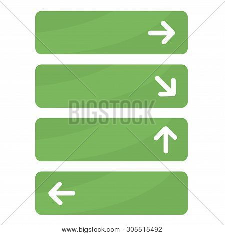 Winding Road On A Colorful Background. Road Way Location Infographic Template With Pin Pointer. Vect