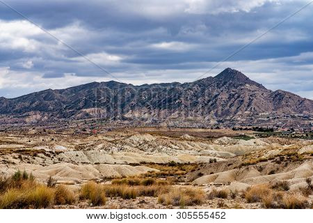 The Badlands Of Abanilla And Mahoya Near Murcia In Spain