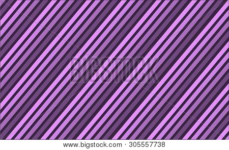 Abstract Modern Geometric Background Bright Print Vertical Lilac Lines. Minimalistic Design, Creativ