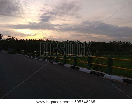 Beautiful View Of The Bridge In The Afternoon