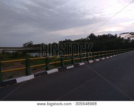 Beautiful View Of The Bridge In The Afternoon