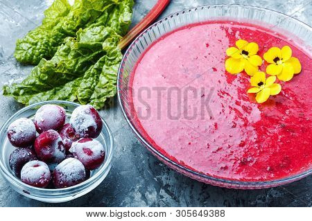 Summer Cherry Soup