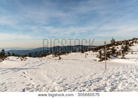 View To West And Southwest From Pec Hill On Main Ridge Of Jeseniky Mountains In Czech Republic Durin