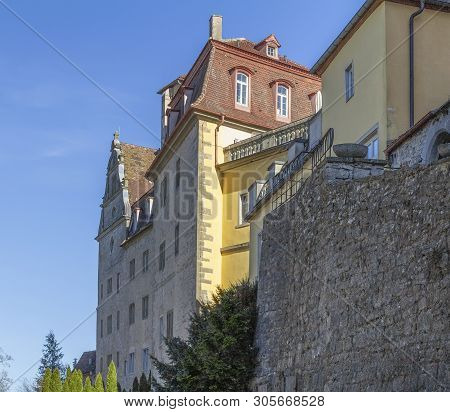 Impression Of Kirchberg An Der Jagst, A Town In Southern Germany