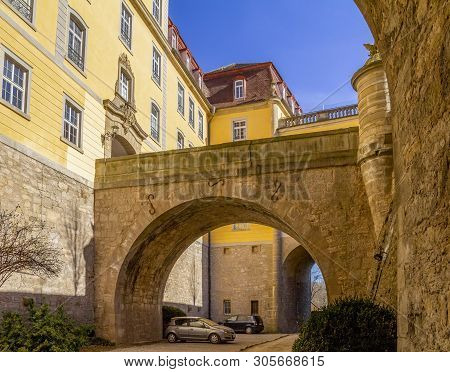Impression Of Kirchberg An Der Jagst, A Town In Southern Germany