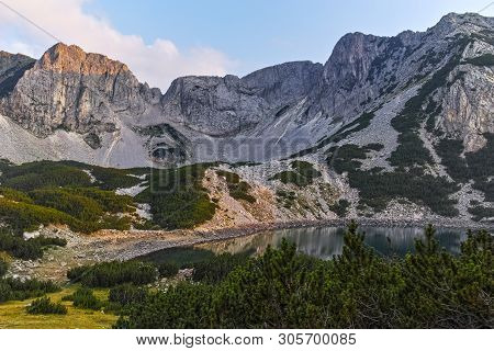 Momin And Sinanitsa Peaks Sunset, Pirin Mountain, Bulgaria