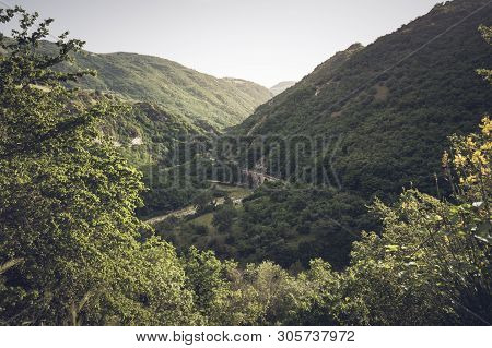 Top View Of A Canyon In Southern Italy, In Particular The Gorges Of The Platano River Near Balvano I