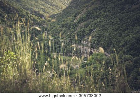 Top View Of A Canyon In Southern Italy, In Particular The Gorges Of The Platano River Near Balvano I