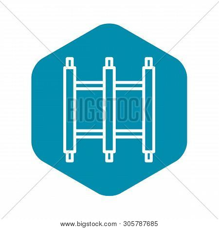 Scaffold Construction Icon. Outline Illustration Of Scaffold Construction Vector Icon For Web Design