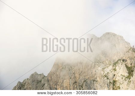 Peaks in Oza Valley, Pyrenees, Spain.