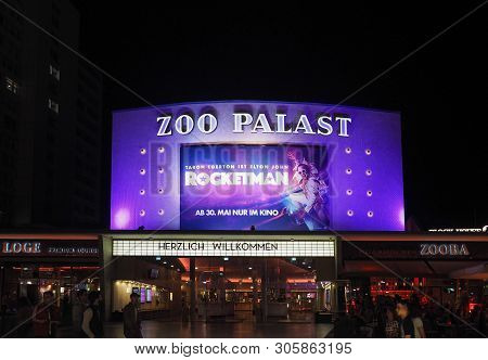Berlin, Germany - Circa June 2019: Zoo Palast Cinema