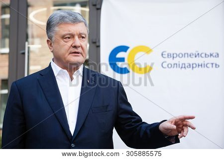 Chairman Of The European Solidarity Party Petro Poroshenko