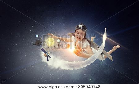 Fly with self-made plane wing
