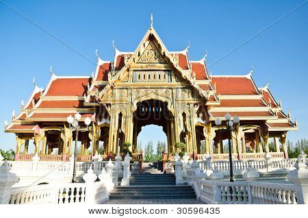 Buddhism pavilion in bangkok