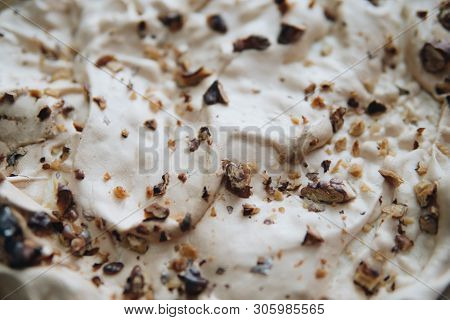 Meringue On The Top Of A Cake