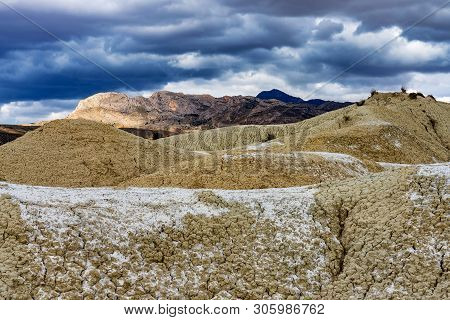 The Badlands Of Abanilla And Mahoya Near Murcia In Spain