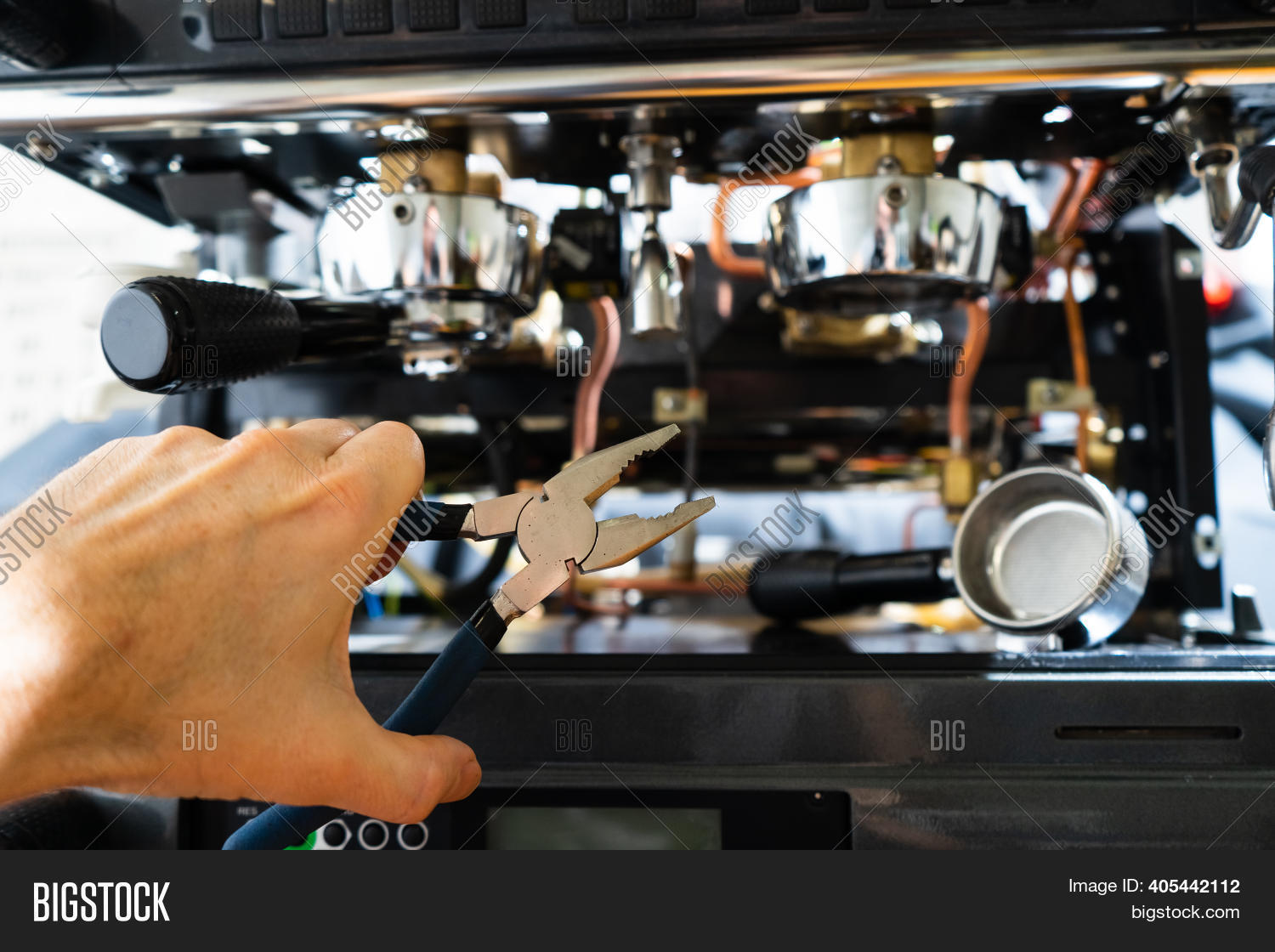 Repair Coffee Machine Image & Photo (Free Trial) Bigstock