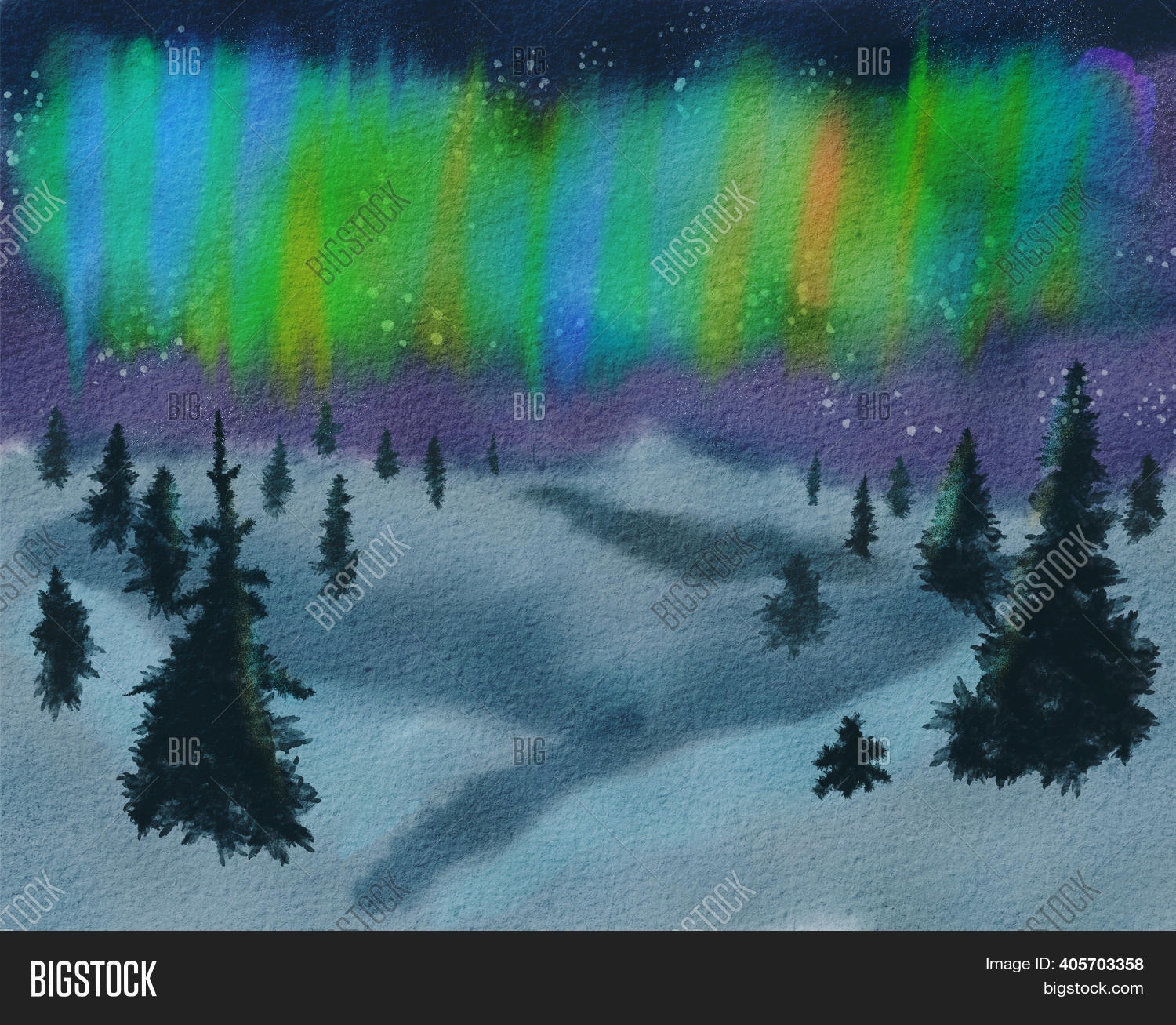 Winter Landscape Image & Photo (Free Trial) | Bigstock