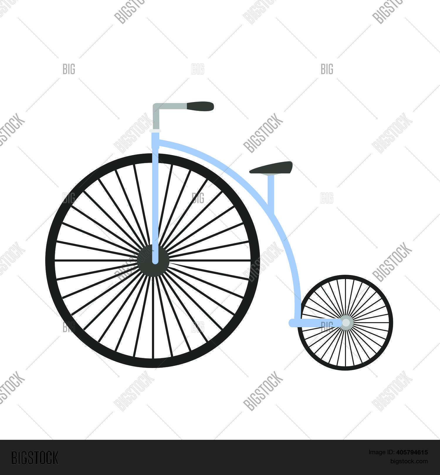 Retro Bicycle Wheel Vector & Photo (Free Trial) Bigstock